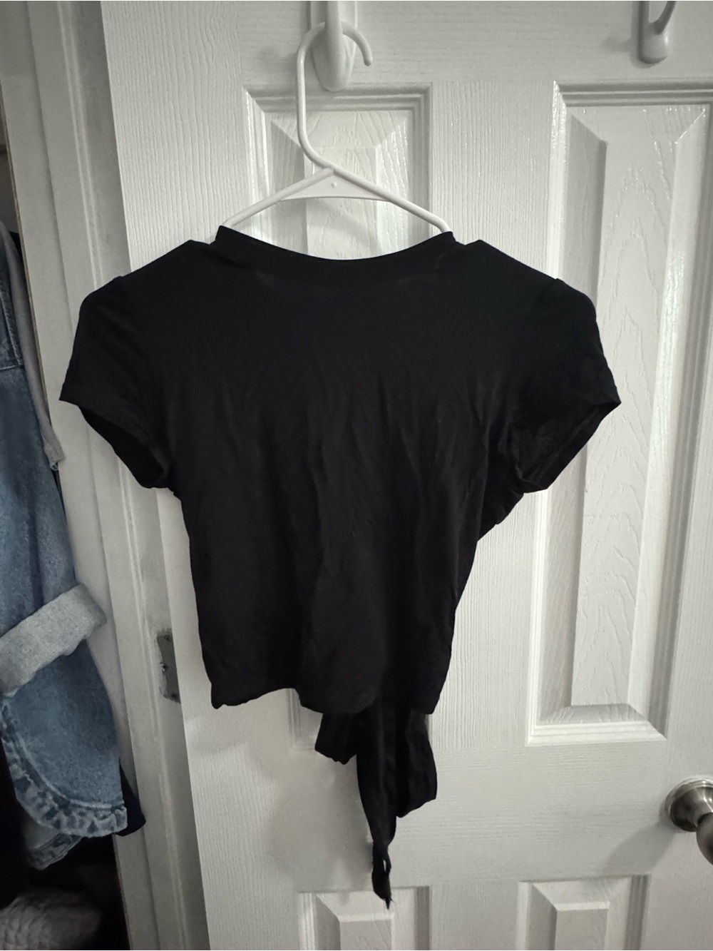 Popflex Black Wrap T-Shirt XS